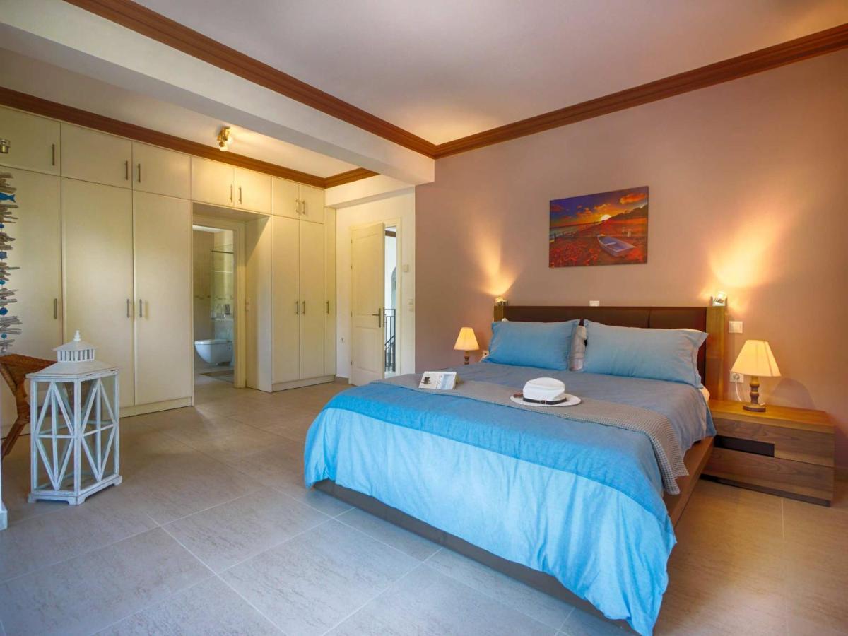 Villa Afionas - 3 Minutes From The Beach With Heated Eco-Pool And Sunset View Esterno foto