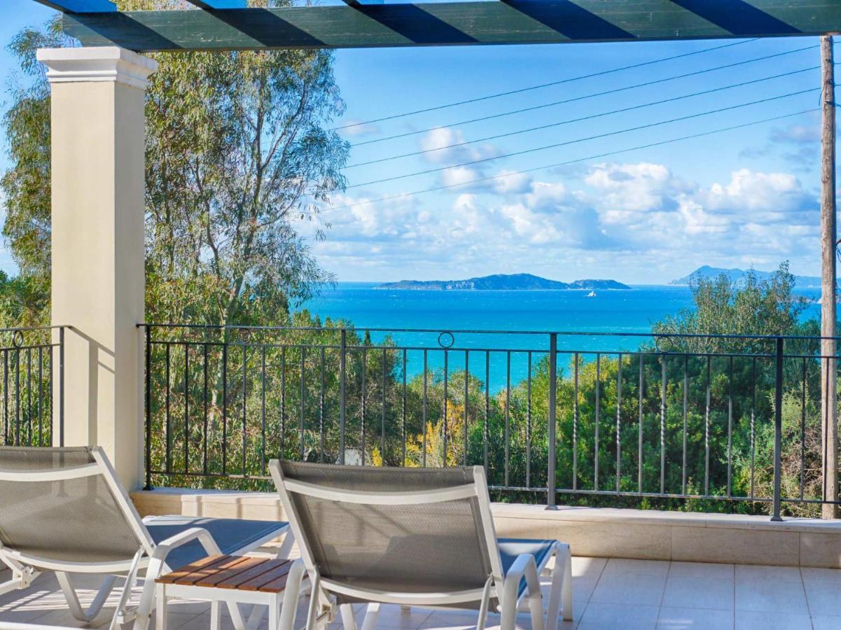 Villa Afionas - 3 Minutes From The Beach With Heated Eco-Pool And Sunset View Esterno foto