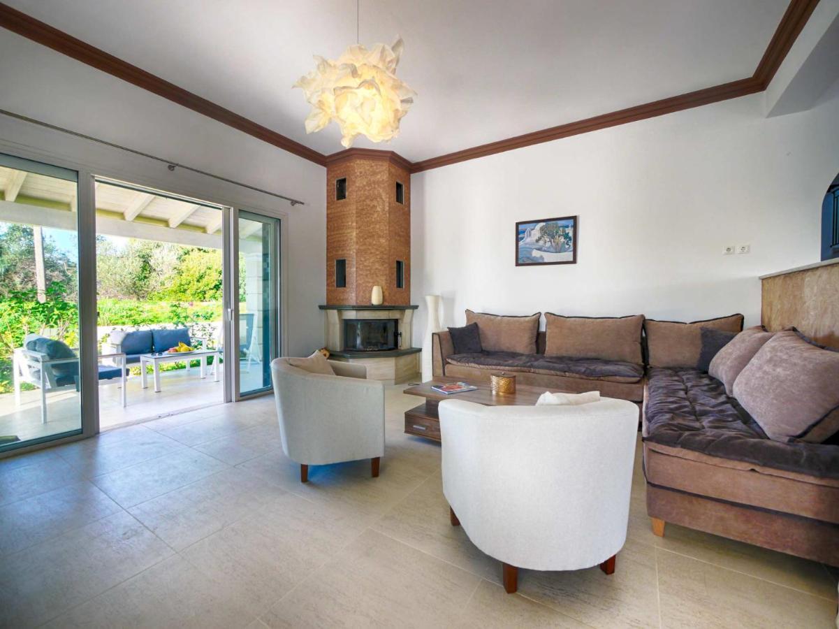 Villa Afionas - 3 Minutes From The Beach With Heated Eco-Pool And Sunset View Esterno foto