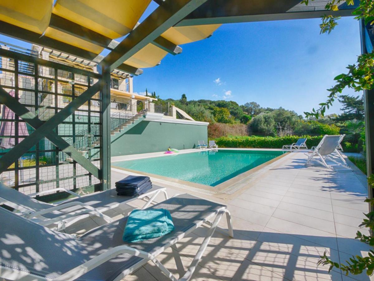 Villa Afionas - 3 Minutes From The Beach With Heated Eco-Pool And Sunset View Esterno foto