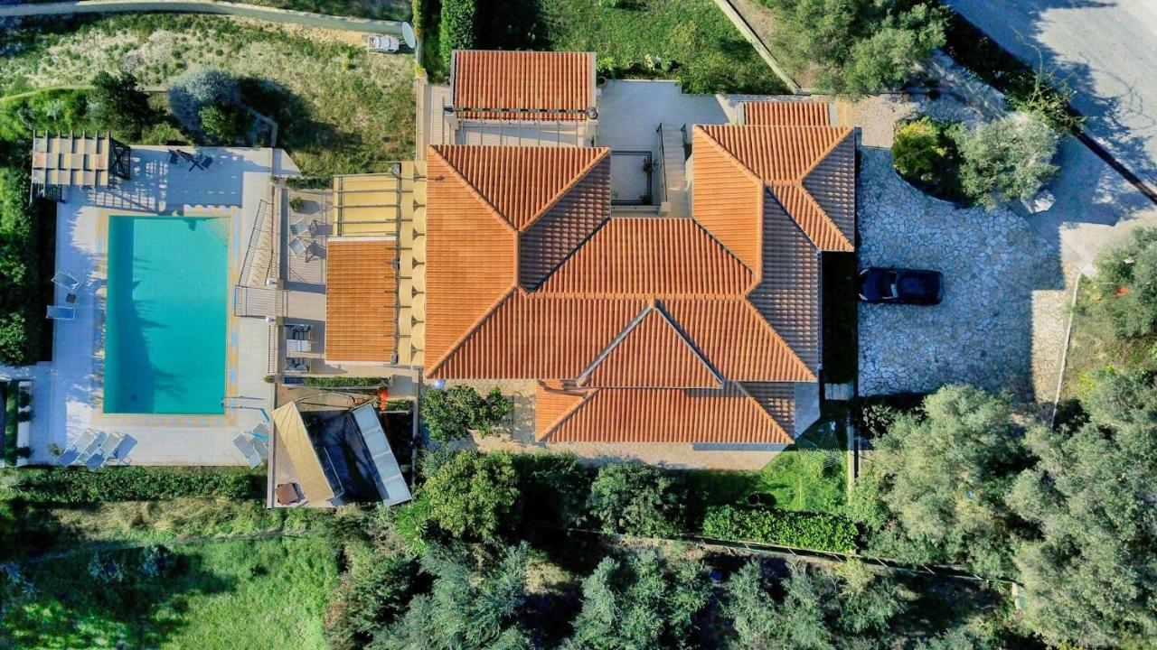 Villa Afionas - 3 Minutes From The Beach With Heated Eco-Pool And Sunset View Esterno foto